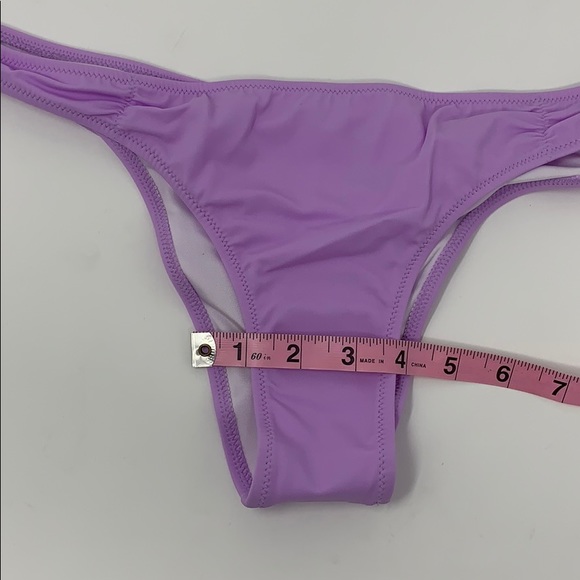 Pink Victoria’s Secret itsy mini ruched bikini Med - Picture 10 of 11